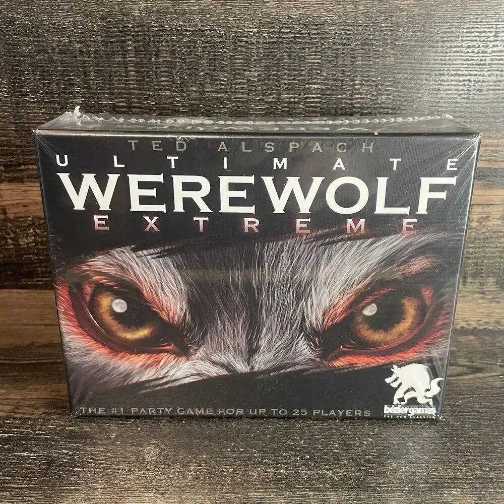 Ultimate Werewolf Extreme Edition Family Game Bezier Games UWEX Halloween NEW